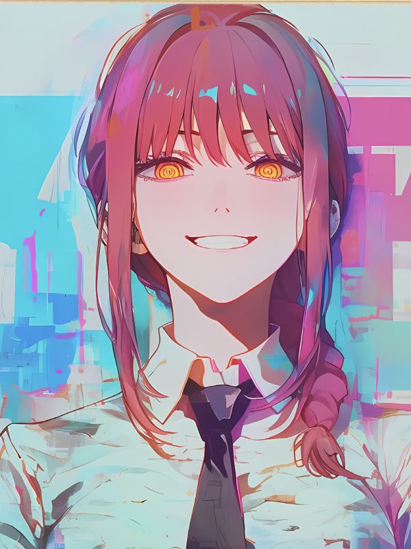 星空《塗鴉瑪奇瑪》電鋸人鏈鋸人裝飾畫 