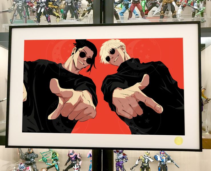 星空《五條悟夏油傑》咒術回戰Gojo Satoru裝飾畫 