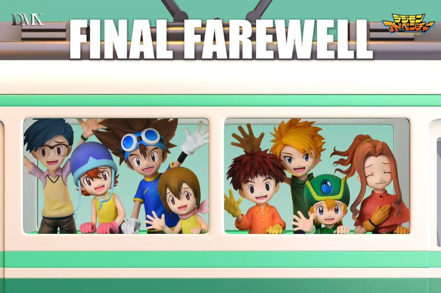 【補款】DMX studio 數碼寶貝一代電車飛帽殺 雙版本 