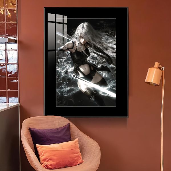 JUZI橘子工作室 機械尼爾紀元A2 戰鬥版 裝飾畫 