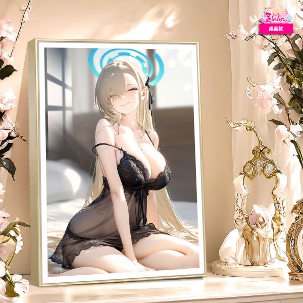 阿喵畫社 墨紗韻 一之瀨明日奈裝飾畫 