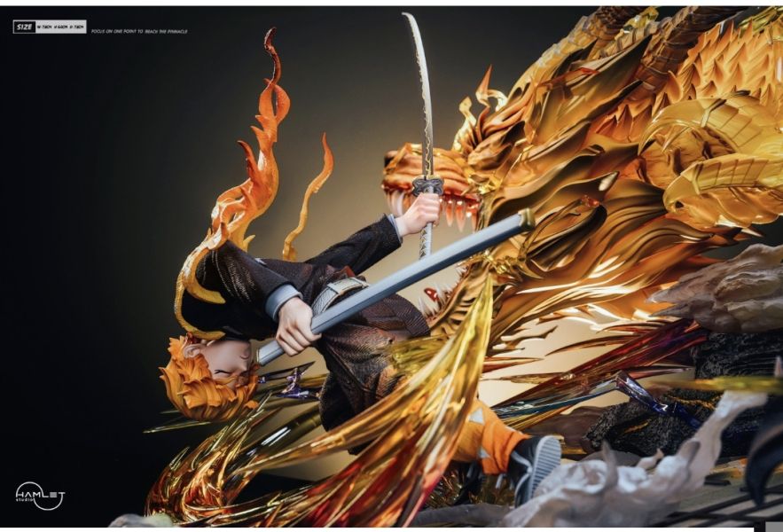 Hamlet工作室 鬼滅 火雷神 限量雕像 