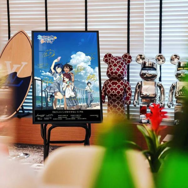 千鳥社 《敗犬女主太多了》八奈見杏菜燒鹽檸檬聲優簽名裝飾畫 