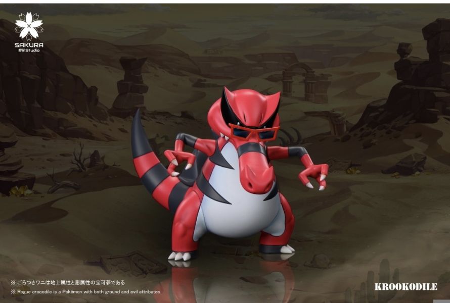 櫻花 studio 1/10系列 流氓鱷 