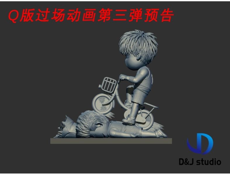 D&J studio 灌籃高手 動畫過場場景Q版第二彈 更衣室櫻木花道三井壽 