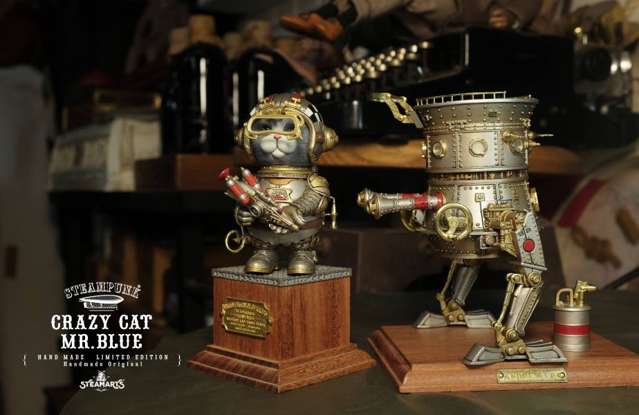 蒸汽工廠 STEAMARTS 藍先生的機器人 銀色限量版 