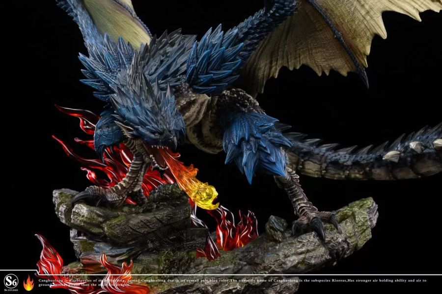 【現貨】S6工作室 怪物獵人共鳴系列（銀火龍&蒼火龍&雄火龍） 