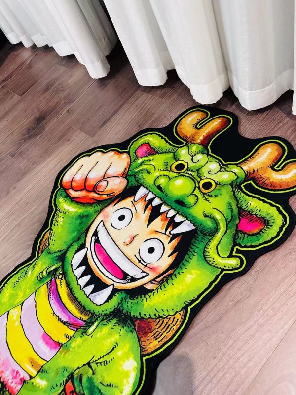 千鳥社《魯夫龍裝地毯》 海賊王魯夫龍年新年限定地毯 