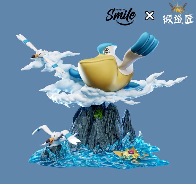 Smile×鍛造匠 水系生態gk系列第一彈-大嘴鷗進化組生態 