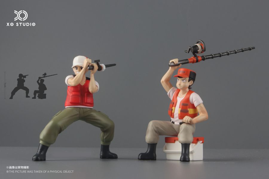 XO studio 1/20 SCALE WORLD 寶可夢NPC人物系列第三彈 釣魚大叔 