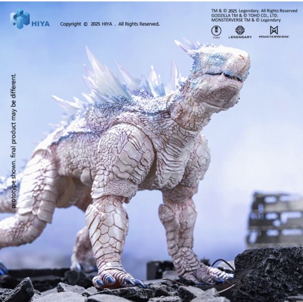 正版授權 HIYA 海雅玩具 17cm 哥斯拉大戰金剛2 帝國崛起 冰凍吐息雪魔 