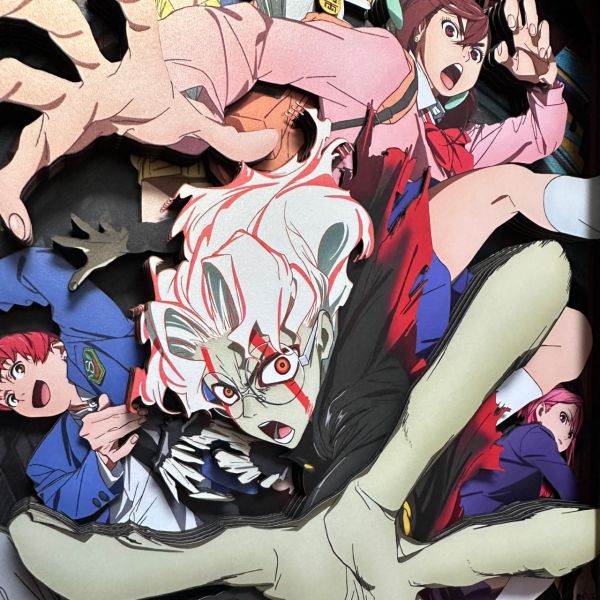 凹凸PANDA 當噠當膽大黨綾瀨桃高倉健星子愛羅紙藝立體畫 