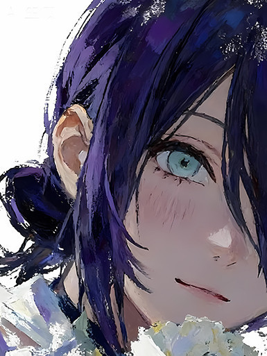 巴洛克《油畫風蕾塞》鏈鋸人蕾塞篇裝飾畫冰箱貼 