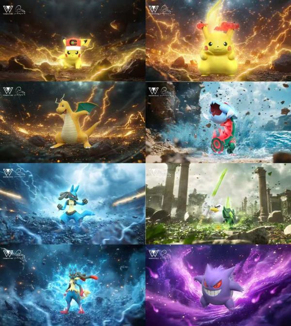 PP（poképark）工作室 小智戰隊第四彈 伽勒爾地區 