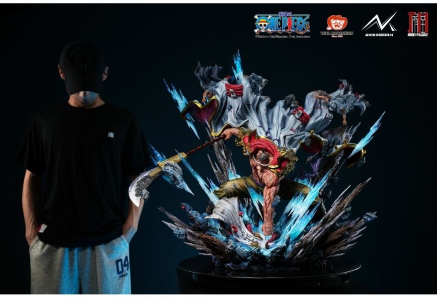 正版授權 ANIKINGDOM×集美殿堂《航海王》白鬍子-愛德華·紐哥特限量雕像 