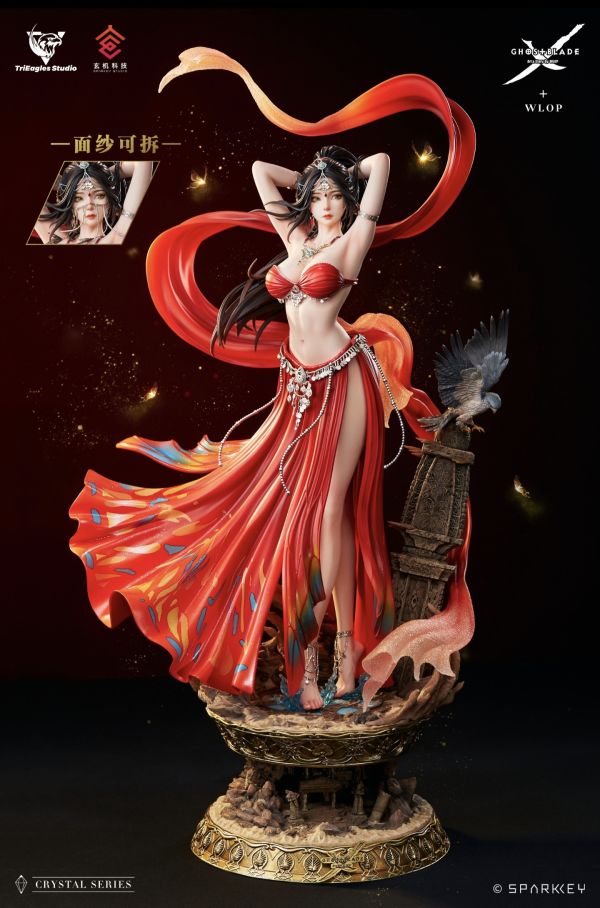 【現貨】正版授權 TRIEAGLES 《鬼刀》雕像系列-《風曳》 