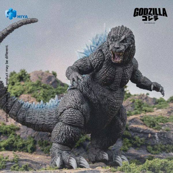 正版授權 HIYA海雅玩具 18cm 哥斯拉魔斯拉王者基多拉 大怪獸總攻擊 2001哥斯拉 