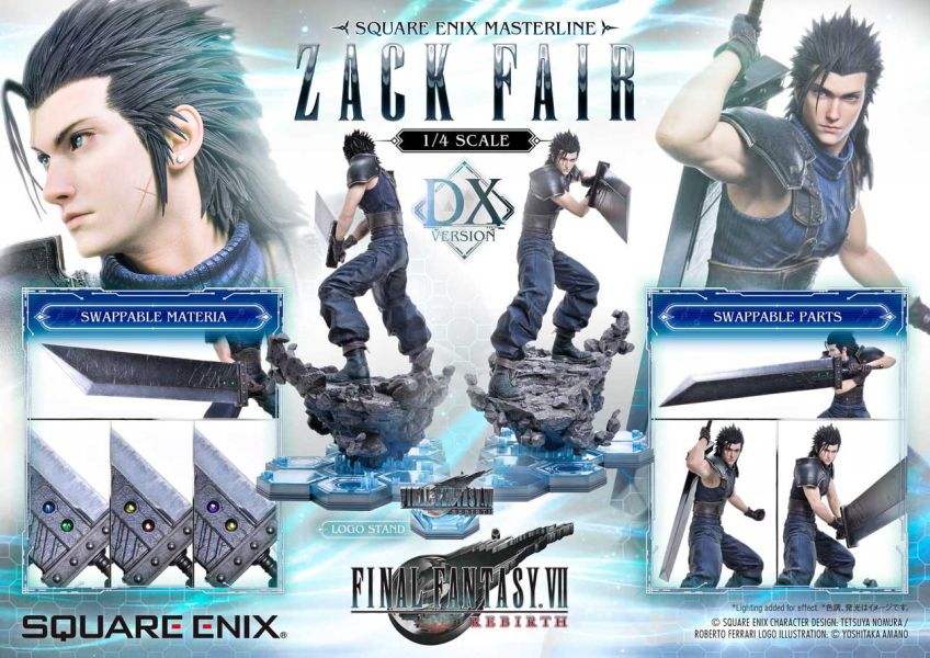 正版授權 SQUARE ENIX MASTERLINE 《最終幻想 VII REBIRTH》 扎克斯·菲爾 正版授權 SQUARE ENIX MASTERLINE 《最終幻想 VII REBIRTH》 扎克斯·菲爾