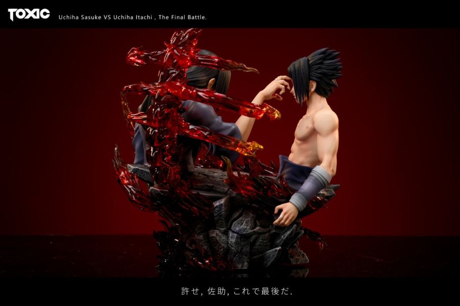 Toxic-Studio 名場面胸像系列01 佐助vs鼬 雙比例 