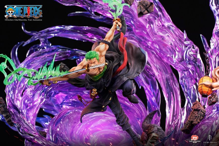 正版授權 Anime Mason 東映《ONE PIECE》限量雕像 羅羅諾亞·佐羅 