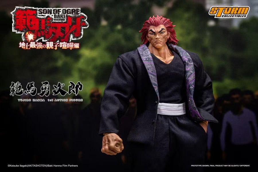 【補款】Storm Toys 1/6 人氣漫畫 刃牙 範馬勇次郎 可動人偶 