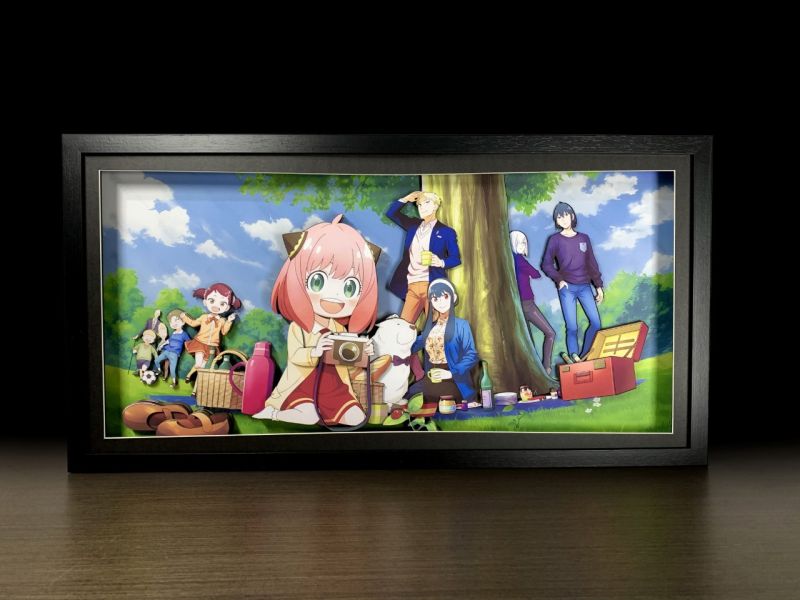 萌萌匠 間諜×過家家阿尼亞3D立體畫 