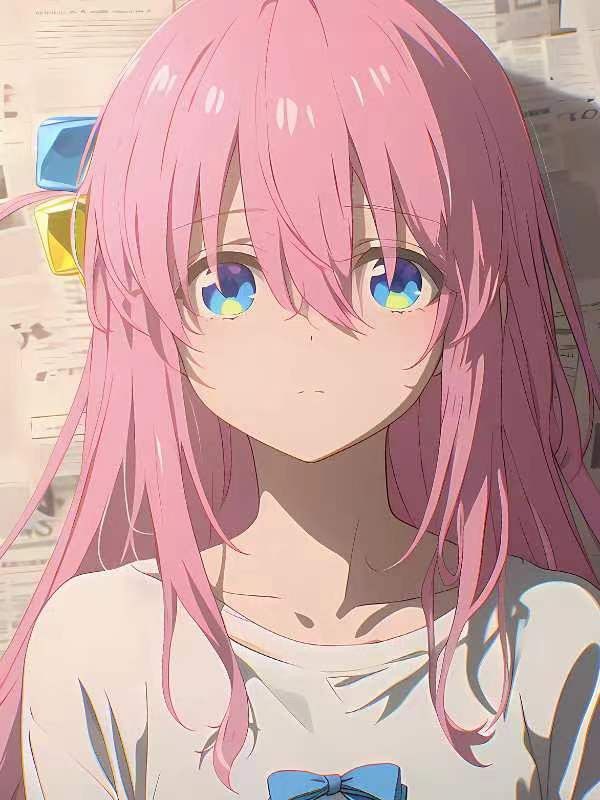 星空工作室 《波奇醬》孤獨搖滾後藤獨裝飾畫 