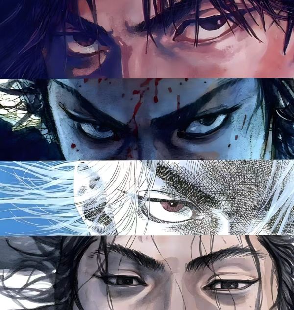 H2工作室 《浪客行》宮本武藏井上雄彥裝飾畫 