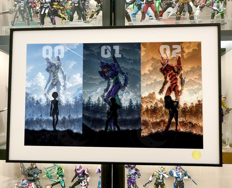 星空《EVA機甲》新世紀福音戰士裝飾畫 