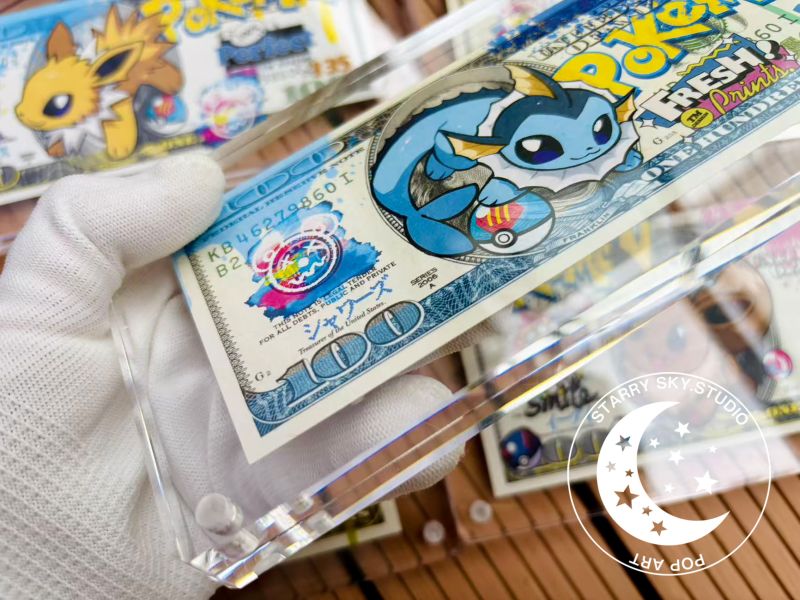 星空工作室 《伊布系列美金版畫》寶可夢 