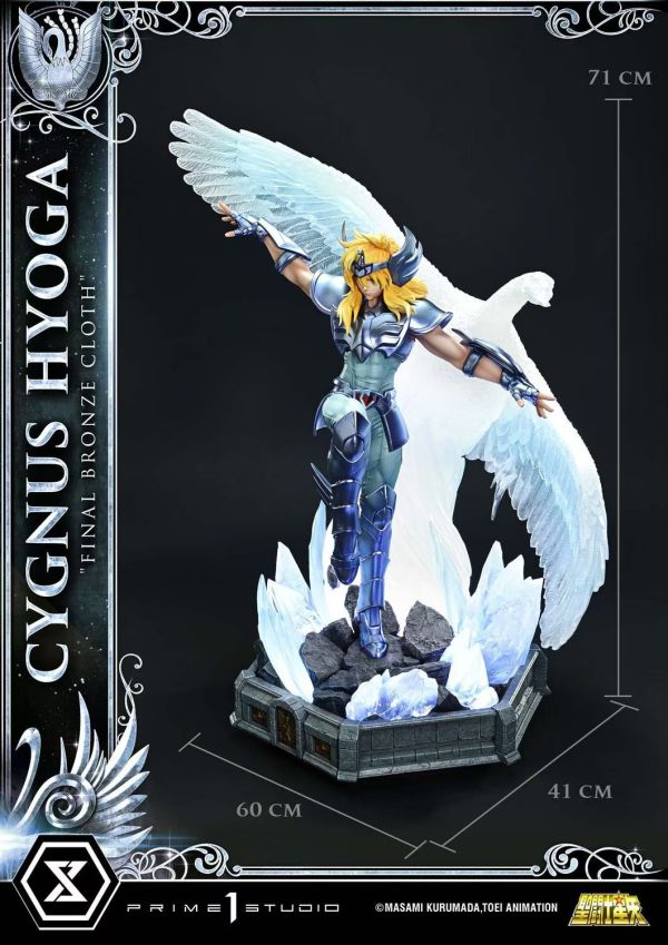 正版授權 Prime 1 Statue 1/4 聖鬥士星矢 天鵝座冰河 最終青銅聖衣 