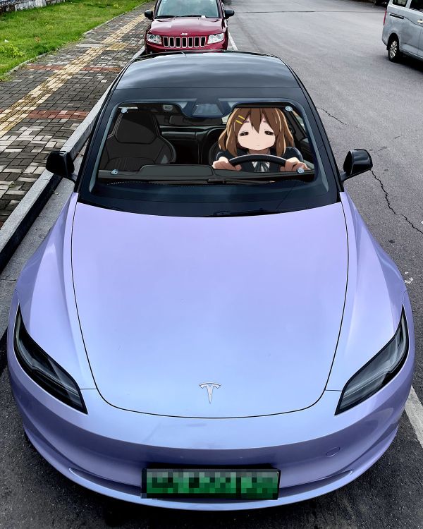 千鳥社《汽車前擋遮陽-平澤唯》輕音少女呆唯K-ON 