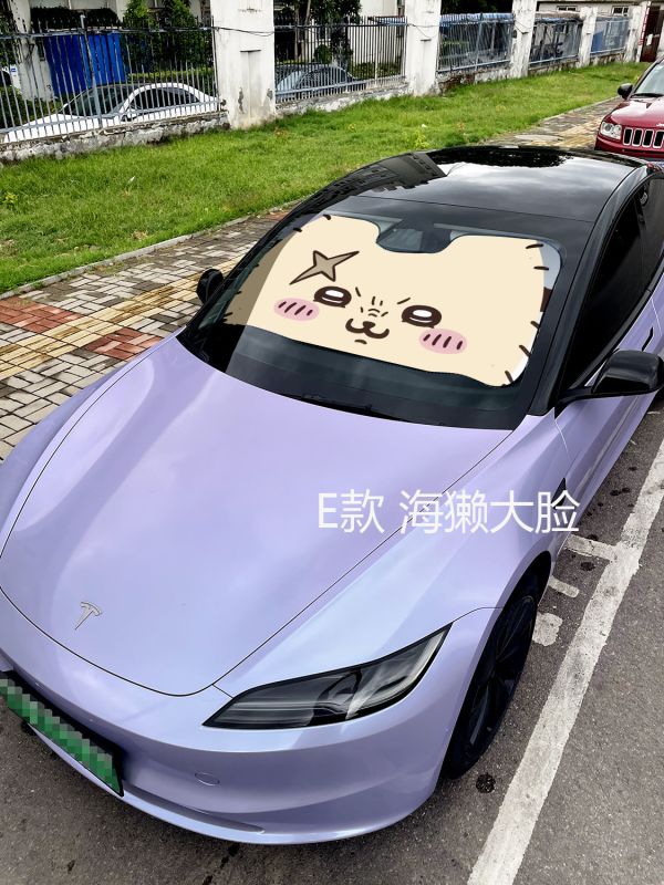 千鳥社 《汽車前擋遮陽-吉伊大臉》吉伊卡哇哈奇小八烏薩奇莫莫咖 
