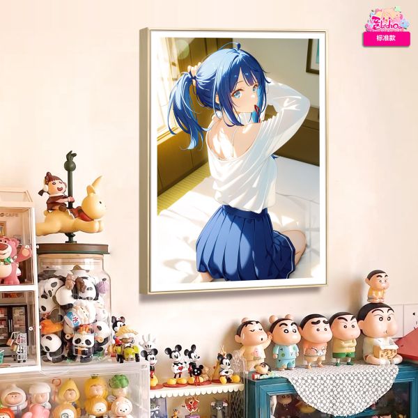 阿喵畫社 回眸八見高清裝飾畫 