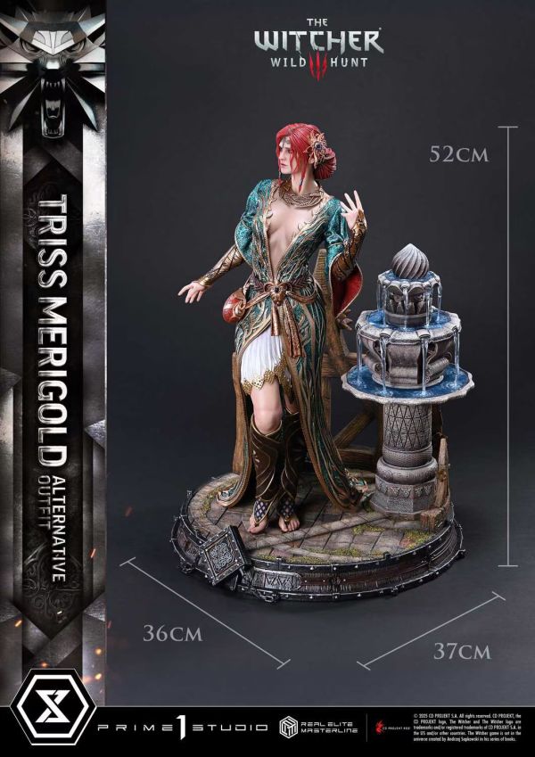 正版授權 Prime 1 Statue 1/4 巫師3 狂獵 特莉絲 DLC服裝版 