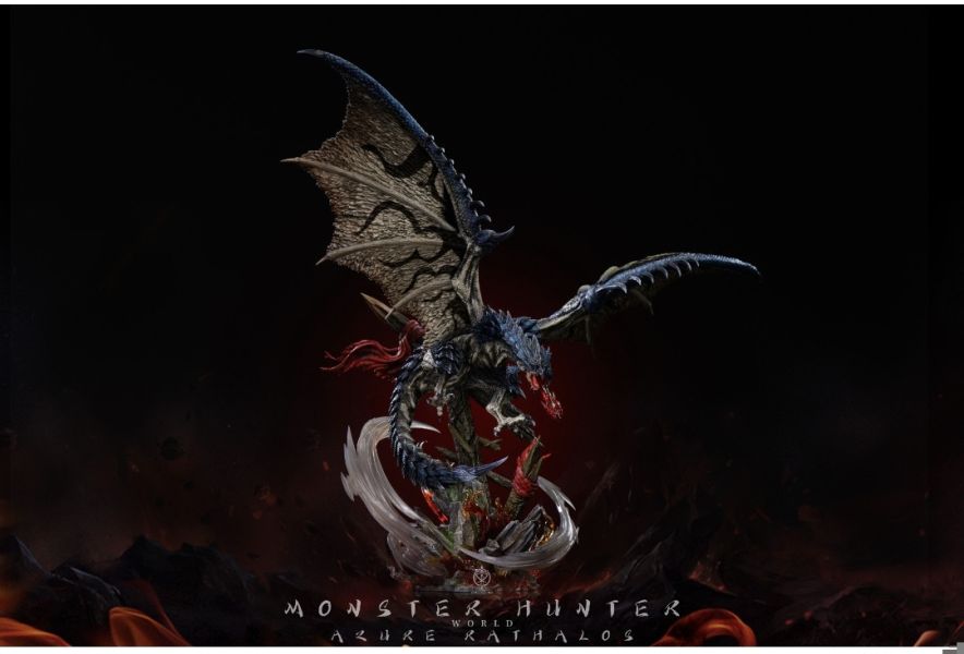 Edge studio 怪物獵人（雄火龍 銀火龍 蒼火龍） 