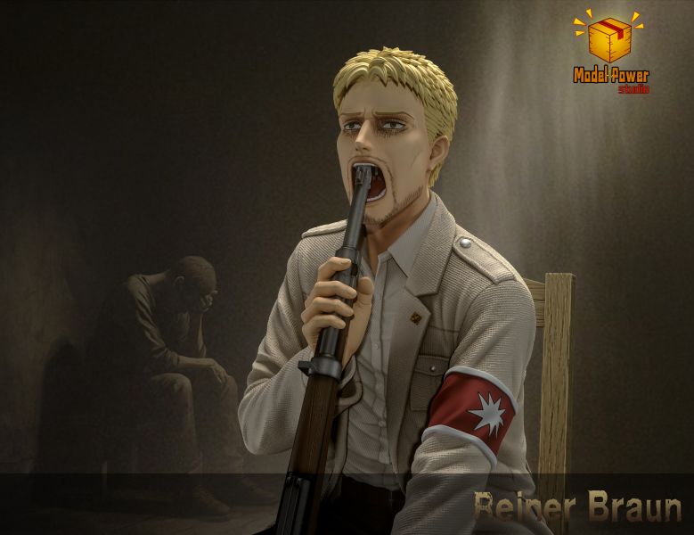 Model Power studio 私訂系列 巨人第9彈 萊納吞槍名場面 