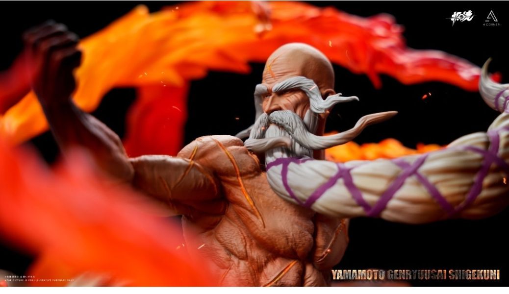 極境&AC STUDIO 收藏級雕像系列-火拳雙骨老頭 