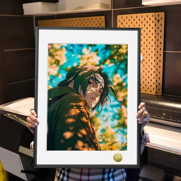 皇呱《鼬神回眸》火影忍者宇智波一族天才忍者裝飾畫 