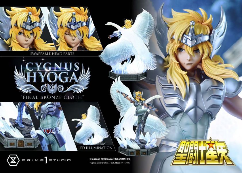正版授權 Prime 1 Statue 1/4 聖鬥士星矢 天鵝座冰河 最終青銅聖衣 