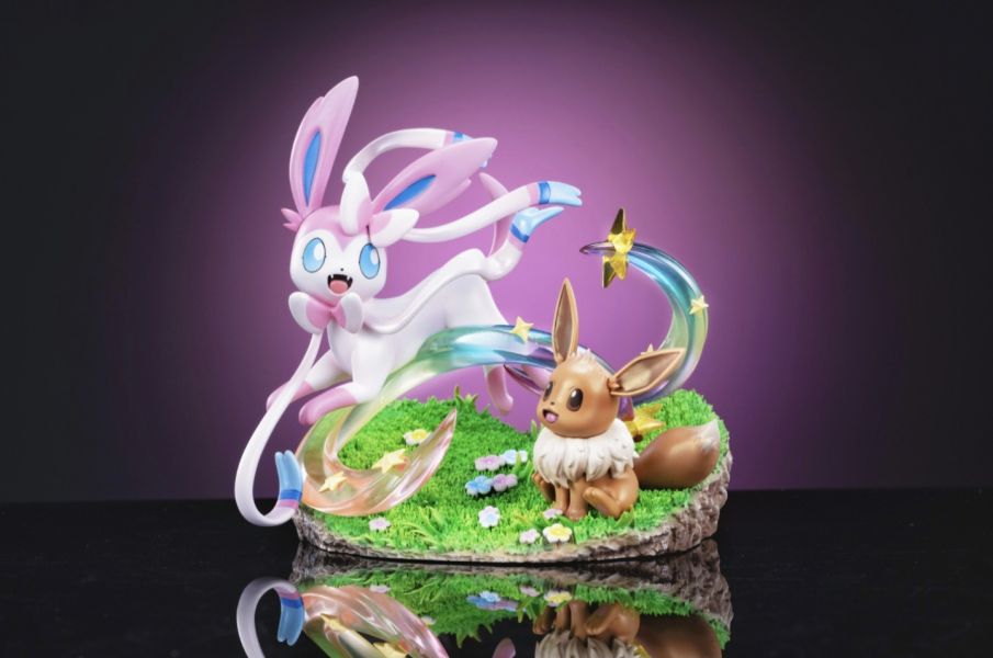 【補款】Digital Monster Studio 寶可夢伊布家族gk系列第八彈 仙子伊布和小伊布 