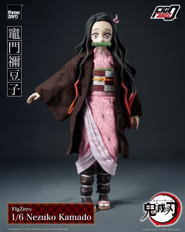 正版授權 Threezero 1/6 鬼滅之刃 FigZero 竈門禰豆子 