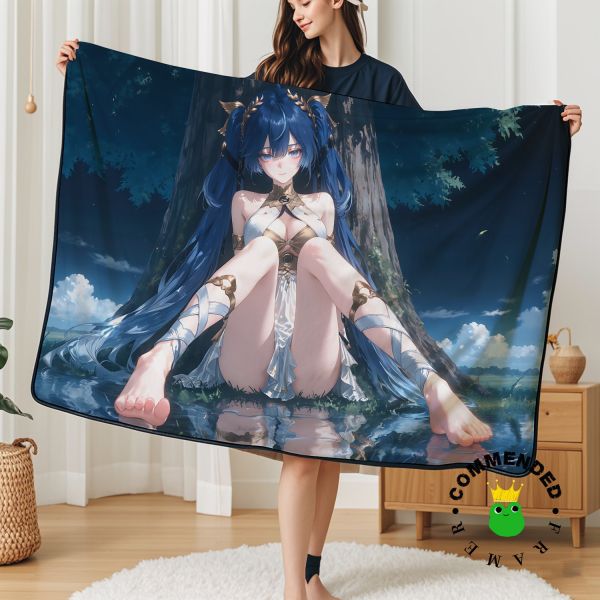 皇呱《諭女尤諾》鳴潮預見未來諭女尤諾·西比爾裝飾畫 