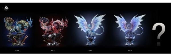 Dragon Realm Studio 怪物獵人系列002 冰咒龍 