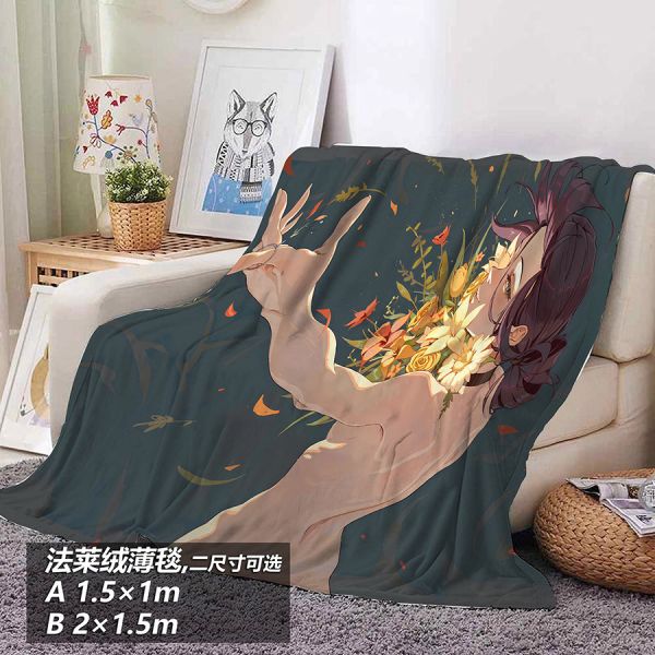 千鳥社《蕾塞的獨舞》鏈鋸人炸彈惡魔午睡毯地毯裝飾畫 