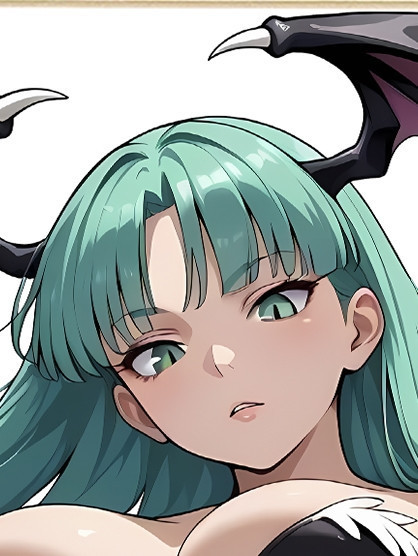 星空 《莫莉卡》Morrigan惡魔戰士裝飾畫 