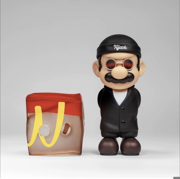 正版授權 Fools Paradise 愚者樂園 26cm 紙袋殺手 專業劫持 薯條快餐 