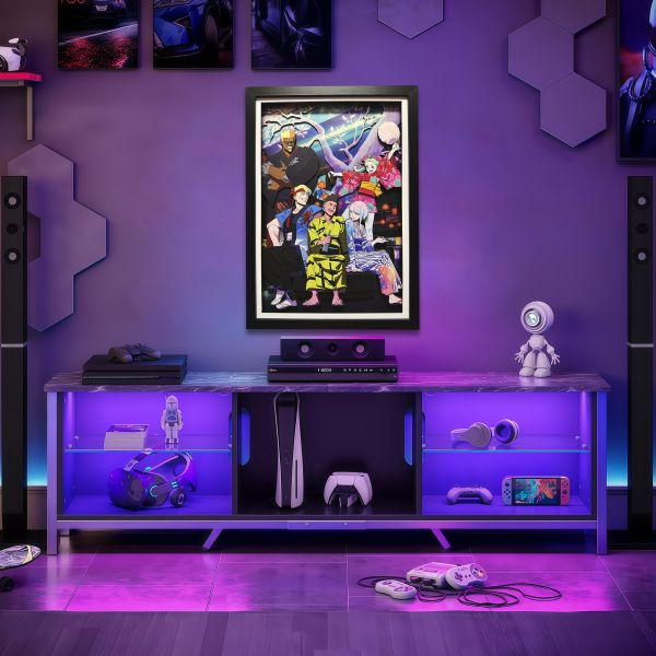 凹凸PANDA 賽博朋克邊緣行者Cyberpunk櫻花節3D手工紙藝立體畫 