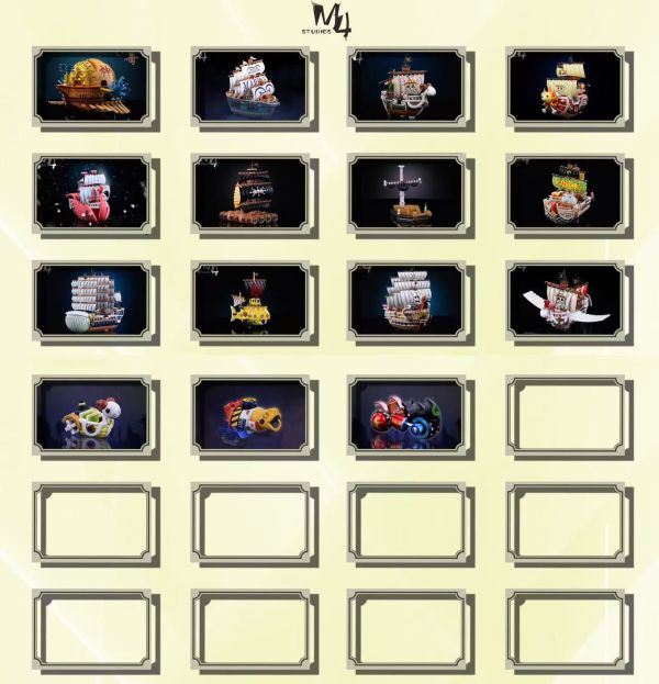 【補款】M4 全員船系列 第十五彈 桑尼工具船犀牛FR-U4號 