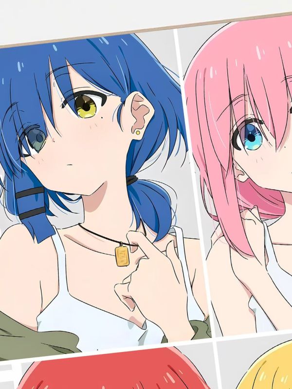 星空工作室 《清新孤獨搖滾》後藤一里波奇醬山田涼裝飾畫 